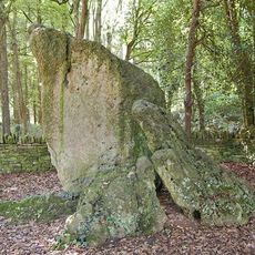 Hoar Stone portal dolmen situated in Enstone Firs