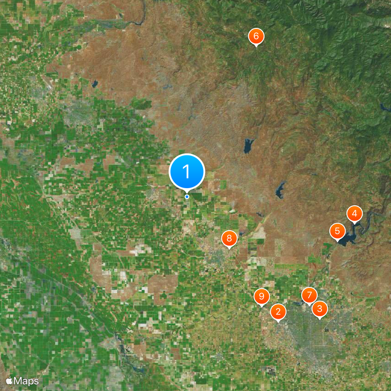 Valley State Prison Mappa