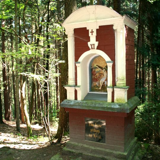 Křížová cesta, boží muka XI v Přepychách v Dřízně