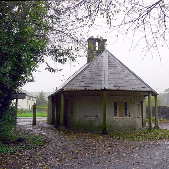 Lodge at former Bishops Palace