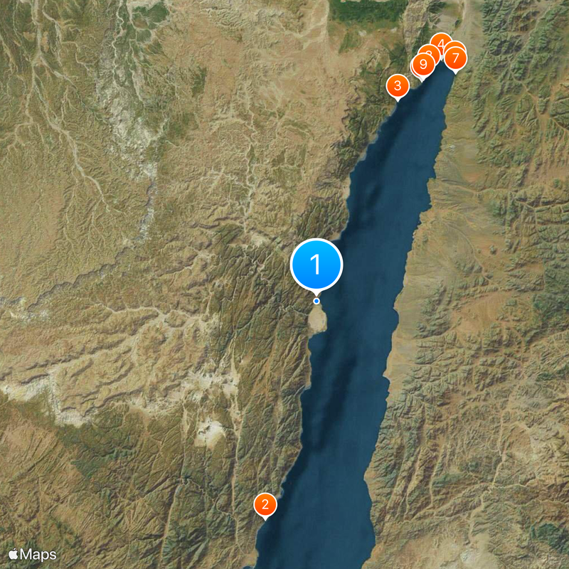Nuweiba Map