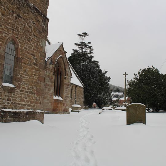Churchyard cross in Holy Rood churchyard