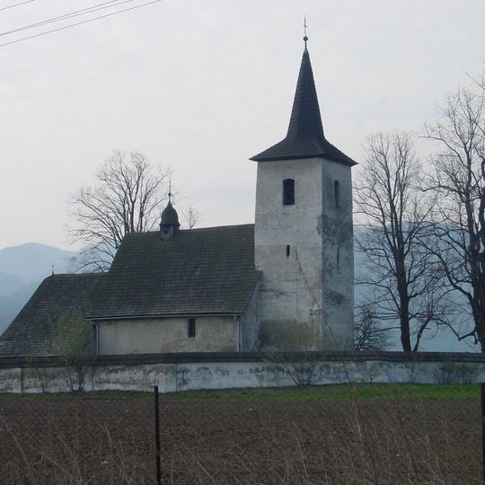 All Saints church in Ludrová