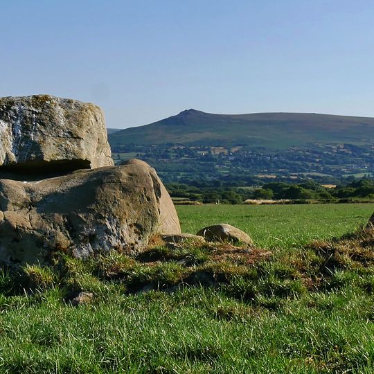 Trellyffaint Burial Chamber & Standing Stone