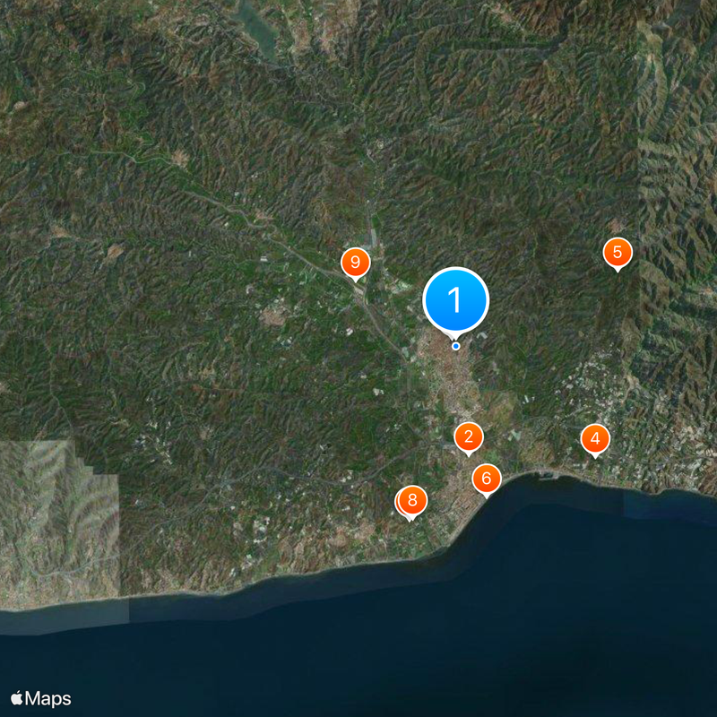 Vélez-Málaga Kaart