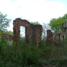 Ruiny pałacu w Górze nad Narwią