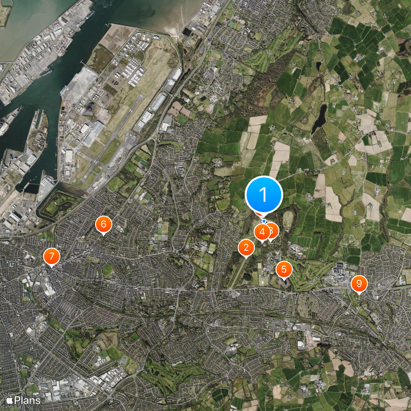 Parliament Buildings Map