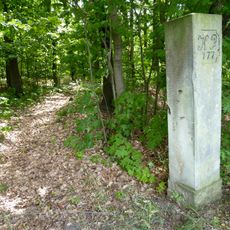 Sächsisch-Preußischer Grenzstein: Pilar Nr. 177