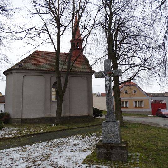 Kříž v Třebíči na Táborské ulici