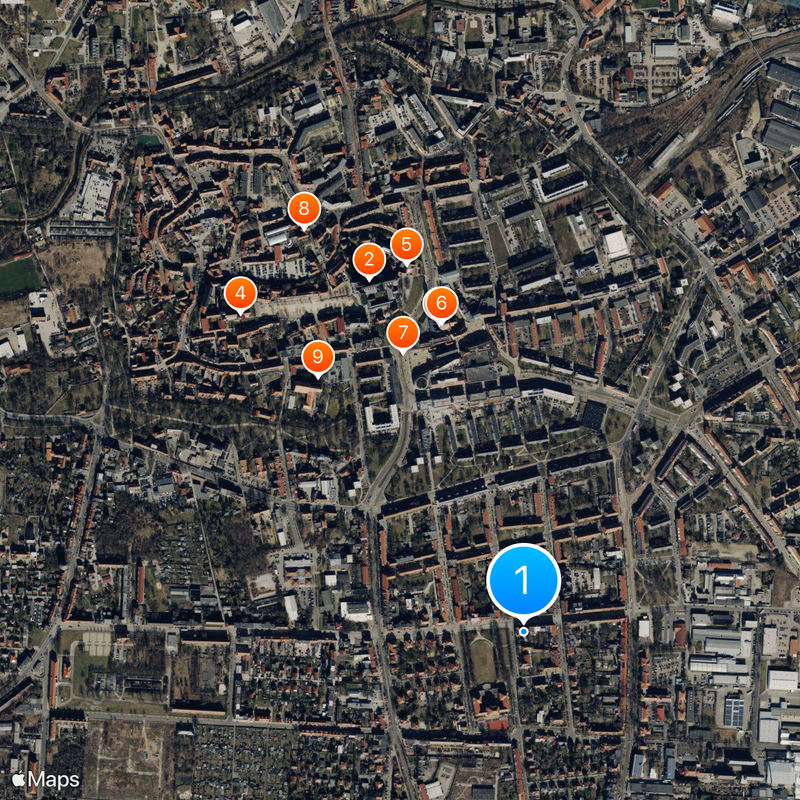 Hotel Weißes Ross Mapa