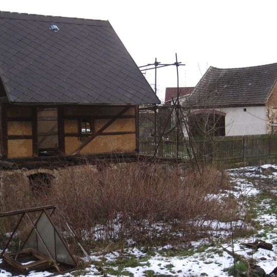 Kamýk - sýpka a stodola u čp. 50