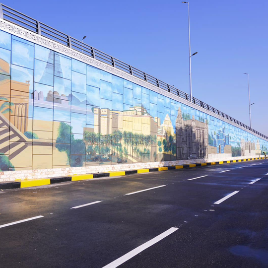 Œuvre d’art, peinture murale