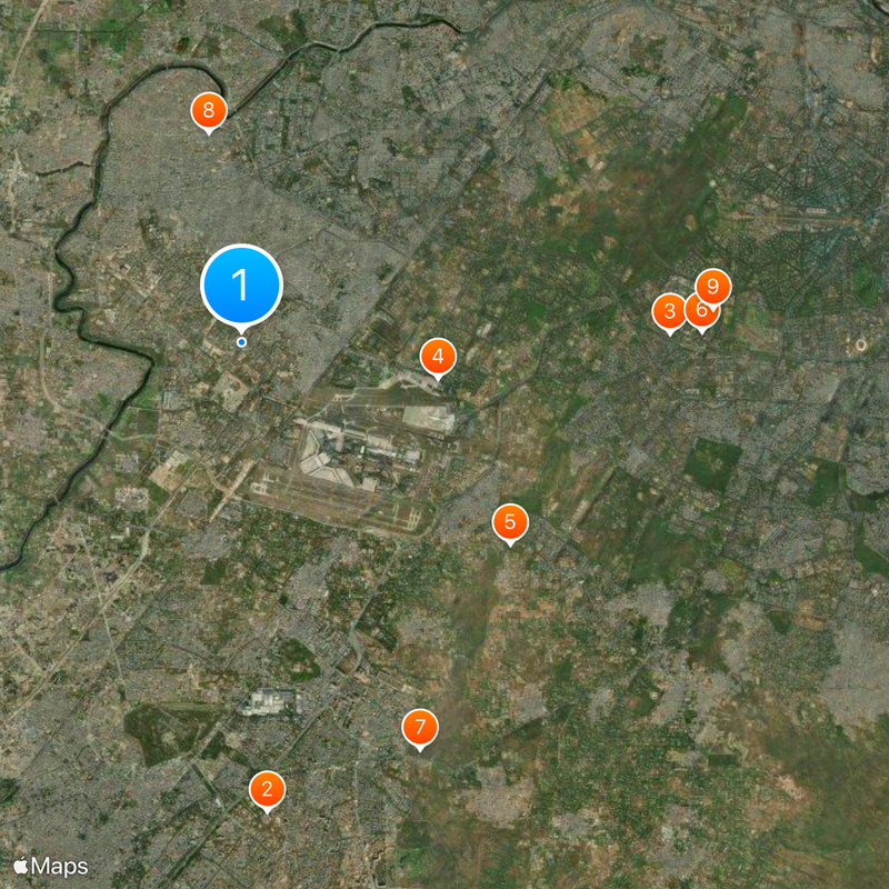 National Institute of Technology Delhi Map