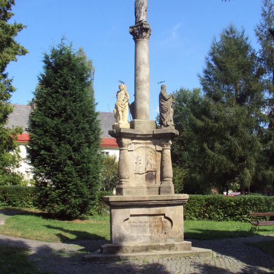 Maria column in Cvikov