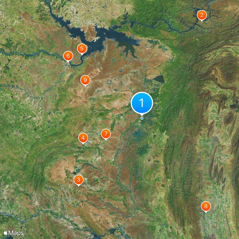 Nandyal district Map