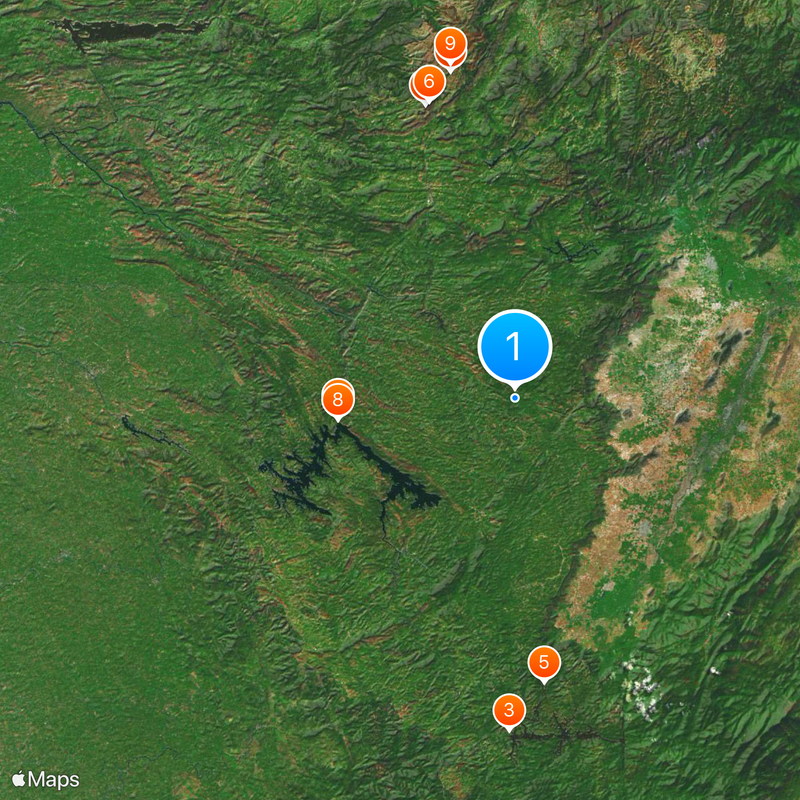 Cardamom Hills Map