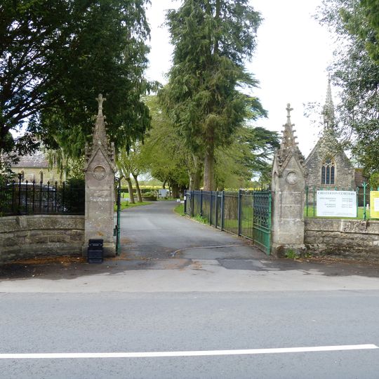 Cemetery Wall, Railings And Gates