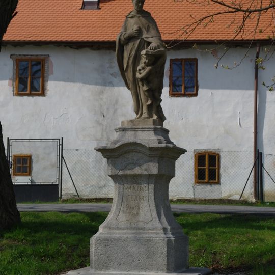 Socha sv. Vincence v Hrádku