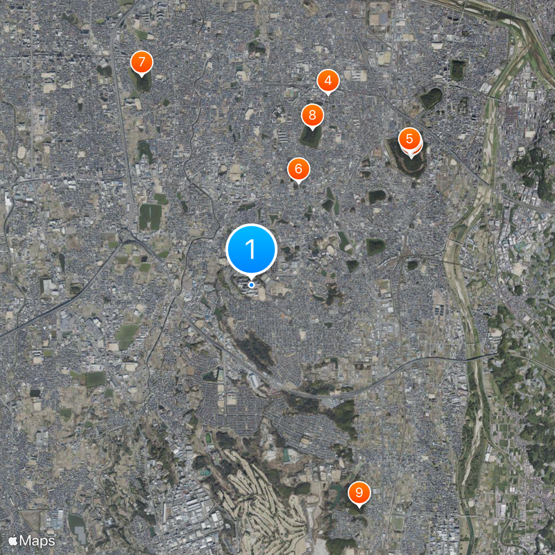 Shitennoji University Map