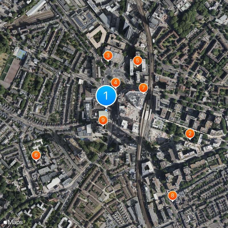 Metropolitan Tabernacle Mapa
