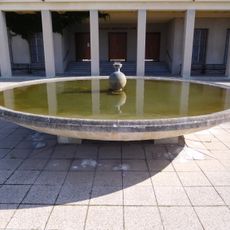 Fountain at Vinohrady cemetery