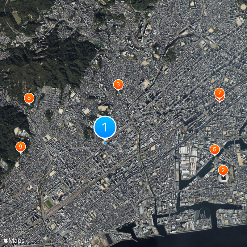 Nishidai Station Map