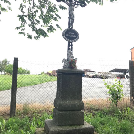 Kříž u JZD ve Studenci