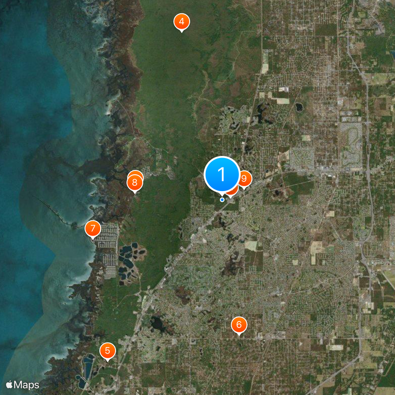 Weeki Wachee Map