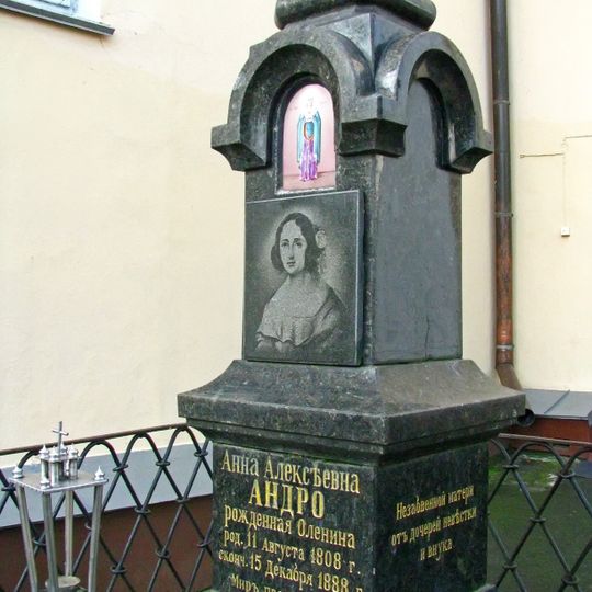 Grave of Anna Andro-Olenina