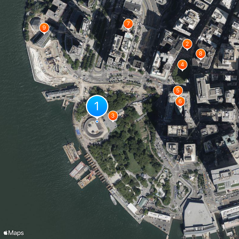 Castle Clinton Carte