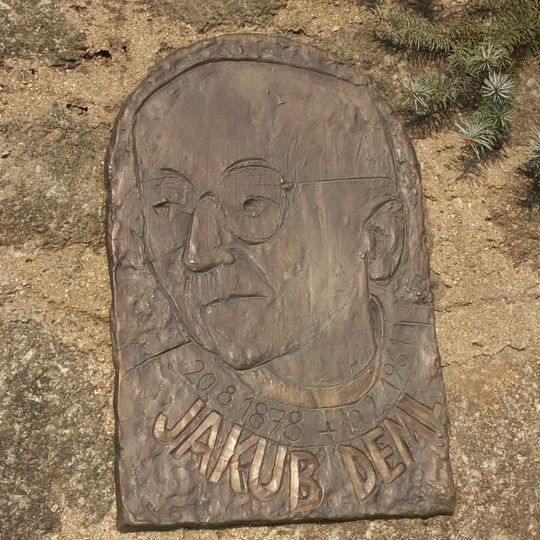 Pamětní deska Jakuba Demla v Tasově