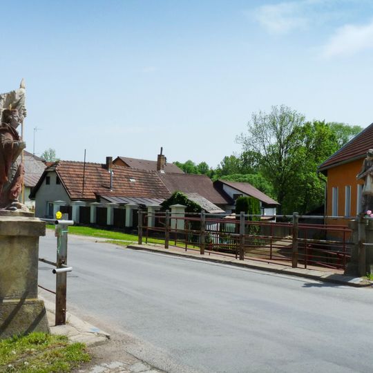 Bridge of Soběslavská street in Černovice