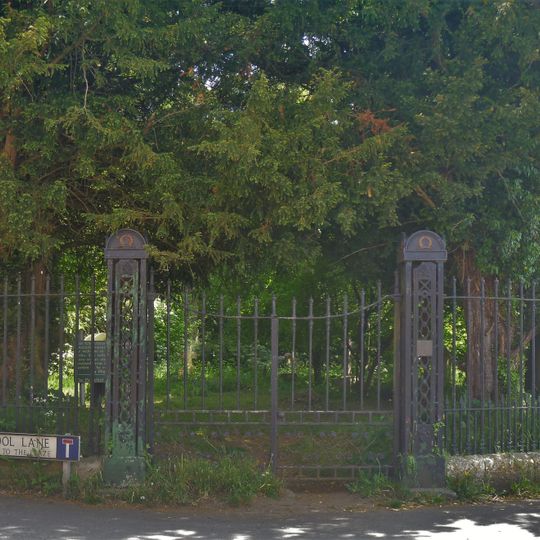 Entrance Gates And Piers To Village Cemetery