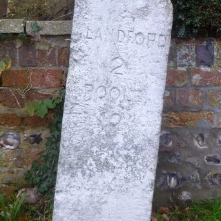 Milestone Approximately 700 Metres South East Of Church Of St Mary