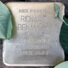 Stolperstein für Richard Benjamin