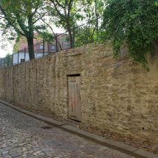 Stützmauer (siehe Aschegasse) Gerbergasse