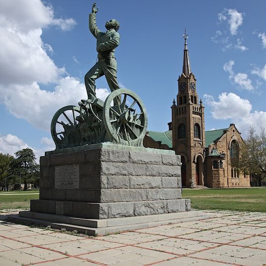 Statue de Sarel Cilliers