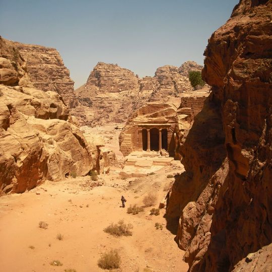Broken Pediment Tomb at Petra