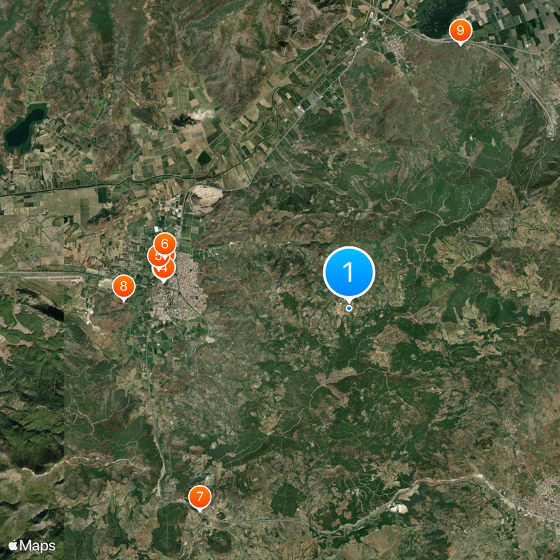 Şirince Map