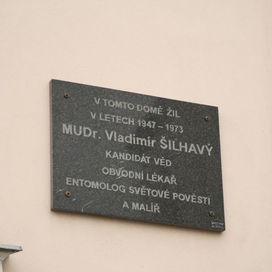 Pamětní deska Vladimíra Šilhavého