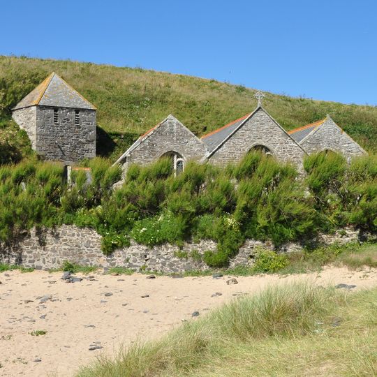 Tower At South West Of Church Of Saint Winwaloe