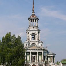Belltower and Church of the Holy Mandylion at Borisoglebsky Monastery (Torzhok)