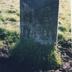 Milepost On East Side Of Old A1 210 Metres North Of Cawledge Bridge