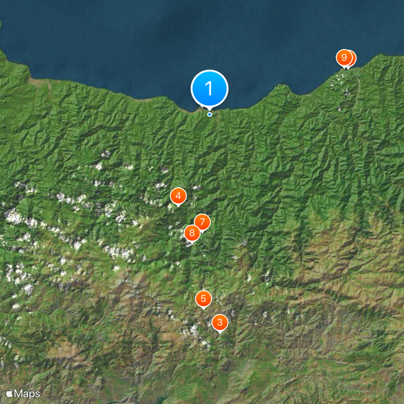 Giresun Mapa
