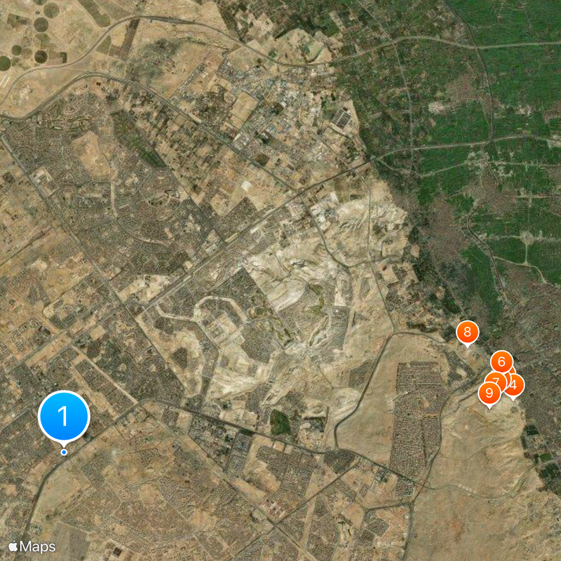Modern Sciences and Arts University Map