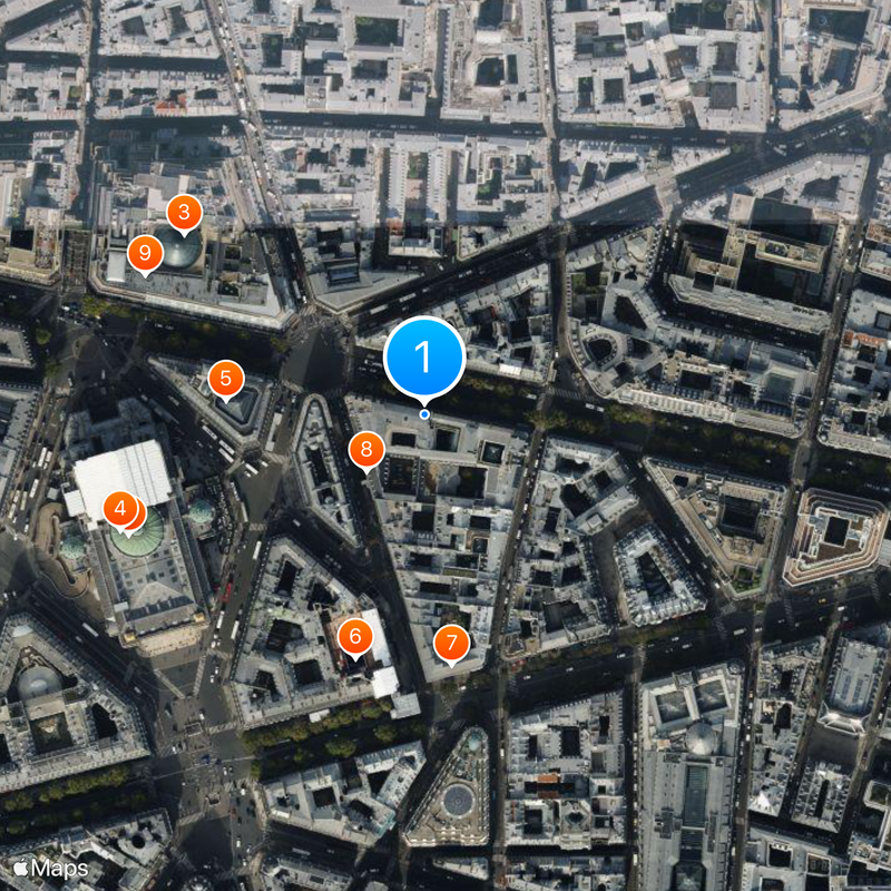 Conseil supérieur de la magistrature Map