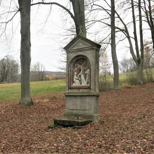 Kaplička VI. zastavení křížové cesty u Cvikova