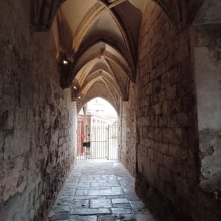 Passage from Cathedral Cloisters to former Monastic Infirmary