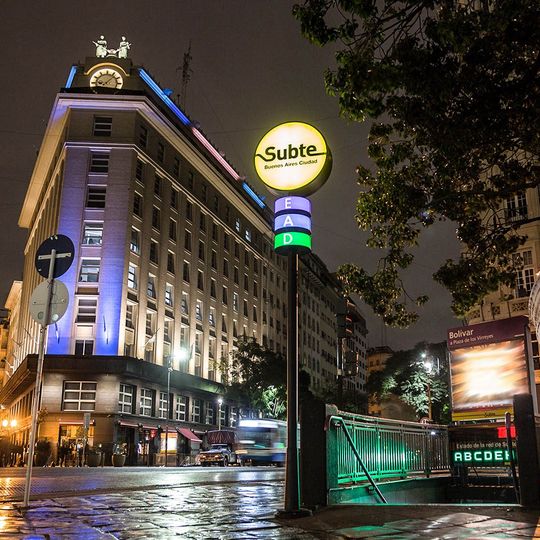 Metro w Buenos Aires