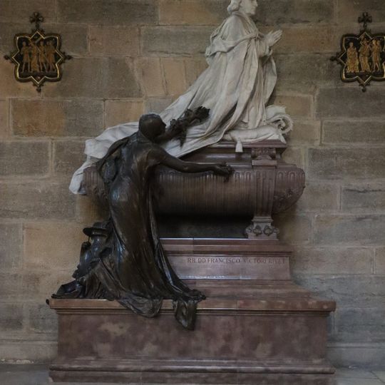 Dijon St Benigne cathedral, François Rivet tomb
